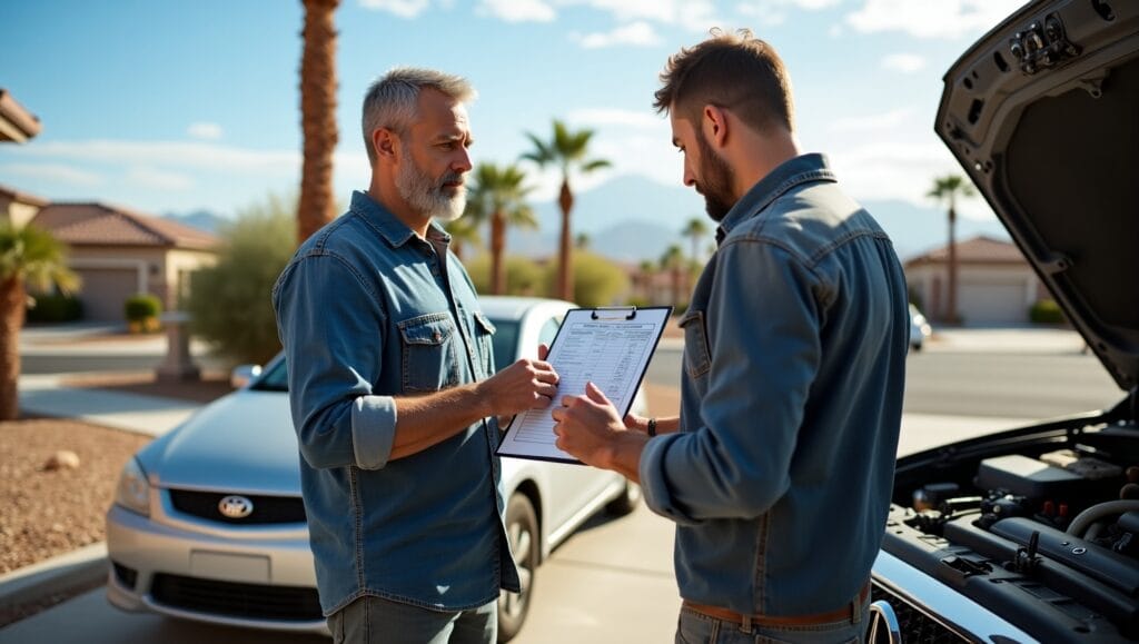 Certified mobile mechanic in Las Vegas providing honest on-site car service.