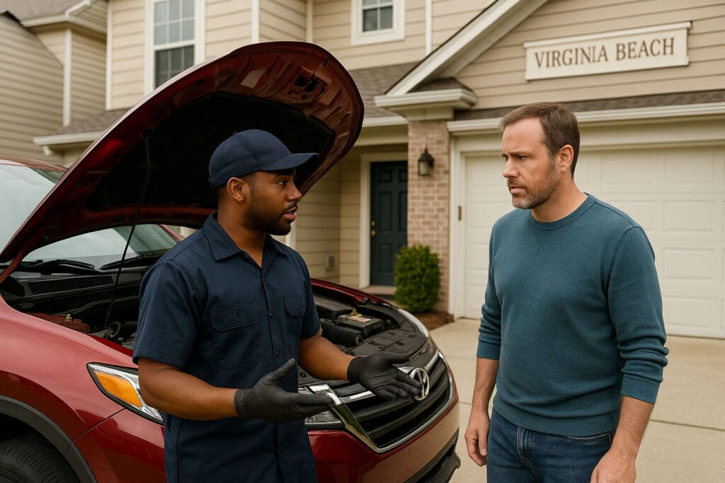 Mobile mechanic vs dealership service